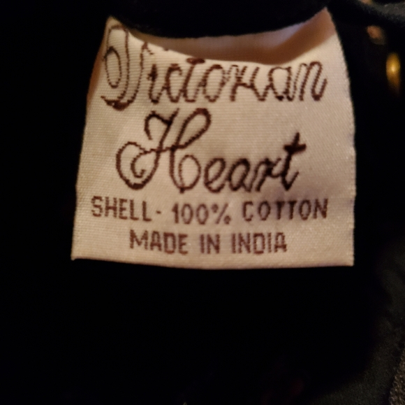 Victorian Heart Fabric Purse w/ wallet and kc - Picture 4 of 4